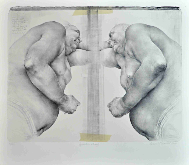 Oldřich Kulhánek - Symetrie obezity; 2004