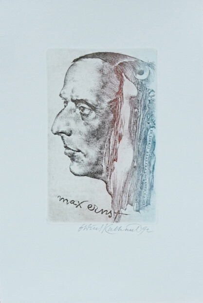 Oldřich Kulhánek - Ex libris Max Ernst