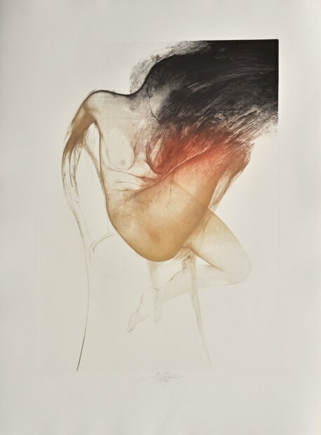 Ladislav Kuklík; 1979 - Sedící žena