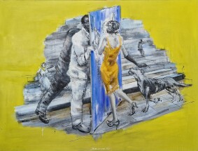 Polopropustné zrcadlo